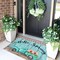 Spring Door Mat 30 X 17 Inch - Floral Truck Hello Spring Doormat Indoor Outdoor Entrance Patio Floor Mat Non Slip Durable Spring Decor Rubber Mats